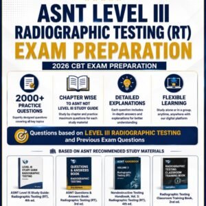 Radiographic Testing RT Exam Questions Answers for ASNT Level III